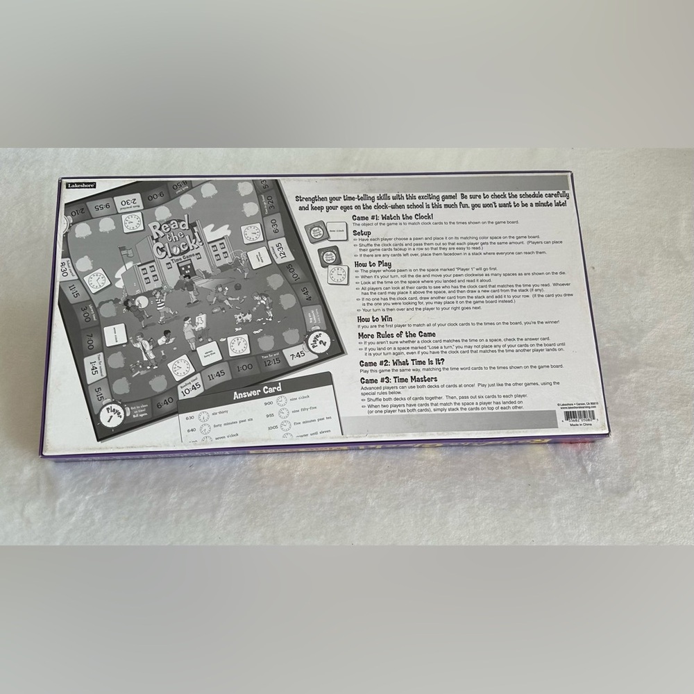 Read The Clock Time Game ￼ - Picture 3 of 3